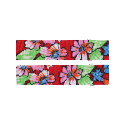 10kom/lot Djevojčice Pamučni cvjetovi s otisnutim pačjim kljunom Stezaljke za bebe Djecu Slatke vintage ukosnice Ukosnice Dodaci za kosu Veleprodaja