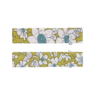 10kom/lot Djevojčice Pamučni cvjetovi s otisnutim pačjim kljunom Stezaljke za bebe Djecu Slatke vintage ukosnice Ukosnice Dodaci za kosu Veleprodaja