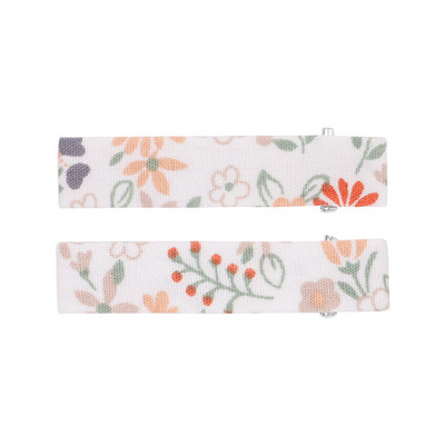 10kom/lot Djevojčice Pamučni cvjetovi s otisnutim pačjim kljunom Stezaljke za bebe Djecu Slatke vintage ukosnice Ukosnice Dodaci za kosu Veleprodaja