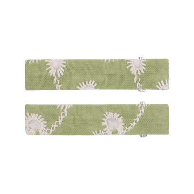 10kom/lot Djevojčice Pamučni cvjetovi s otisnutim pačjim kljunom Stezaljke za bebe Djecu Slatke vintage ukosnice Ukosnice Dodaci za kosu Veleprodaja