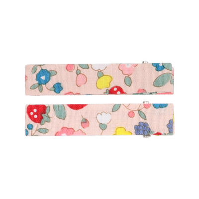 10kom/lot Djevojčice Pamučni cvjetovi s otisnutim pačjim kljunom Stezaljke za bebe Djecu Slatke vintage ukosnice Ukosnice Dodaci za kosu Veleprodaja