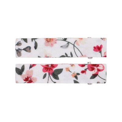 10kom/lot Djevojčice Pamučni cvjetovi s otisnutim pačjim kljunom Stezaljke za bebe Djecu Slatke vintage ukosnice Ukosnice Dodaci za kosu Veleprodaja