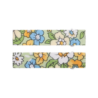 10kom/lot Djevojčice Pamučni cvjetovi s otisnutim pačjim kljunom Stezaljke za bebe Djecu Slatke vintage ukosnice Ukosnice Dodaci za kosu Veleprodaja