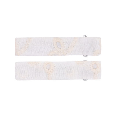 10kom/lot Djevojčice Pamučni cvjetovi s otisnutim pačjim kljunom Stezaljke za bebe Djecu Slatke vintage ukosnice Ukosnice Dodaci za kosu Veleprodaja