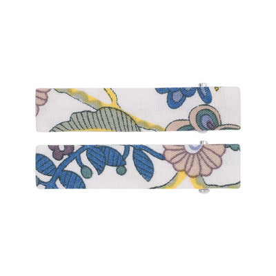 10kom/lot Djevojčice Pamučni cvjetovi s otisnutim pačjim kljunom Stezaljke za bebe Djecu Slatke vintage ukosnice Ukosnice Dodaci za kosu Veleprodaja