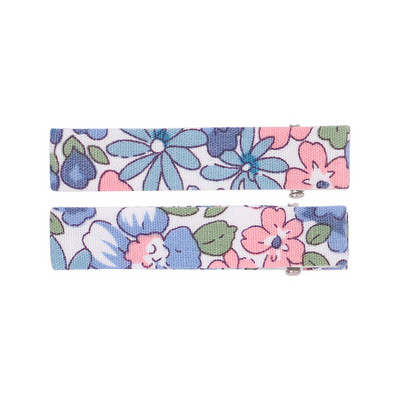 10kom/lot Djevojčice Pamučni cvjetovi s otisnutim pačjim kljunom Stezaljke za bebe Djecu Slatke vintage ukosnice Ukosnice Dodaci za kosu Veleprodaja