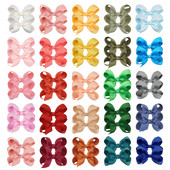 10 komada dječjih kopči za kosu 3 inča mašne za kosu aligatorske kopče za dojenčad i djevojčice u paru