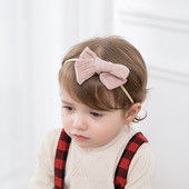 Bentite cu fundita pentru fete, elastic moale, pentru copii, pentru par, pentru cravata de par pentru bebelusi, pentru fetita, pentru fetita, accesorii pentru par pentru nou-nascuti