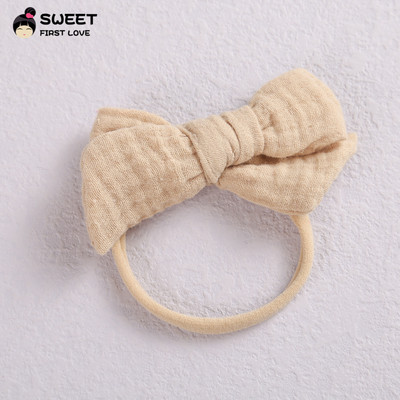 Bentite cu fundita pentru fete, elastic moale, pentru copii, pentru par, pentru cravata de par pentru bebelusi, pentru fetita, pentru fetita, accesorii pentru par pentru nou-nascuti