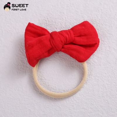 Bentite cu fundita pentru fete, elastic moale, pentru copii, pentru par, pentru cravata de par pentru bebelusi, pentru fetita, pentru fetita, accesorii pentru par pentru nou-nascuti