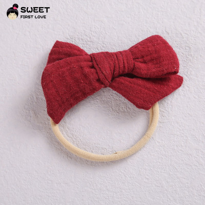 Bentite cu fundita pentru fete, elastic moale, pentru copii, pentru par, pentru cravata de par pentru bebelusi, pentru fetita, pentru fetita, accesorii pentru par pentru nou-nascuti