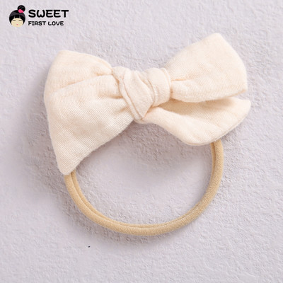 Bentite cu fundita pentru fete, elastic moale, pentru copii, pentru par, pentru cravata de par pentru bebelusi, pentru fetita, pentru fetita, accesorii pentru par pentru nou-nascuti