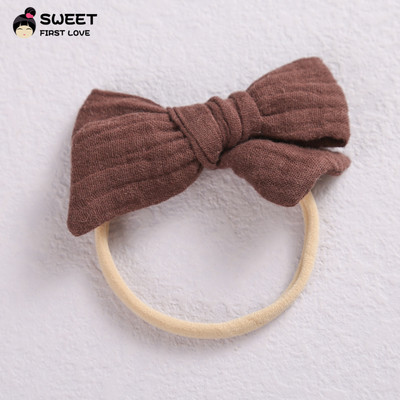 Bentite cu fundita pentru fete, elastic moale, pentru copii, pentru par, pentru cravata de par pentru bebelusi, pentru fetita, pentru fetita, accesorii pentru par pentru nou-nascuti