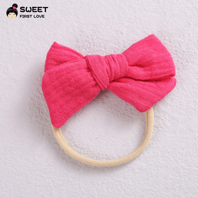 Bentite cu fundita pentru fete, elastic moale, pentru copii, pentru par, pentru cravata de par pentru bebelusi, pentru fetita, pentru fetita, accesorii pentru par pentru nou-nascuti