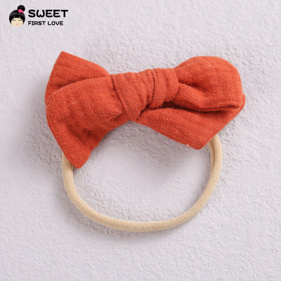 Bentite cu fundita pentru fete, elastic moale, pentru copii, pentru par, pentru cravata de par pentru bebelusi, pentru fetita, pentru fetita, accesorii pentru par pentru nou-nascuti