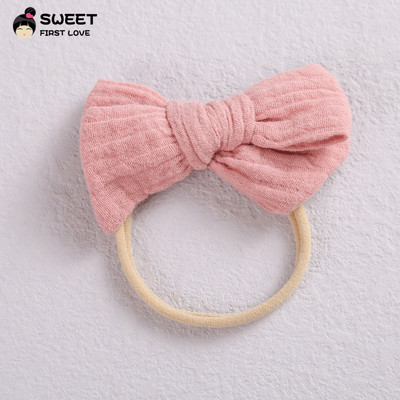 Bentite cu fundita pentru fete, elastic moale, pentru copii, pentru par, pentru cravata de par pentru bebelusi, pentru fetita, pentru fetita, accesorii pentru par pentru nou-nascuti