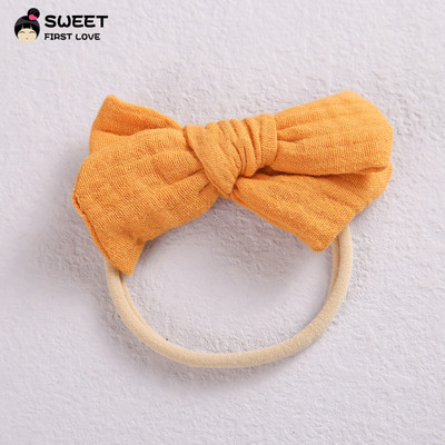 Bentite cu fundita pentru fete, elastic moale, pentru copii, pentru par, pentru cravata de par pentru bebelusi, pentru fetita, pentru fetita, accesorii pentru par pentru nou-nascuti