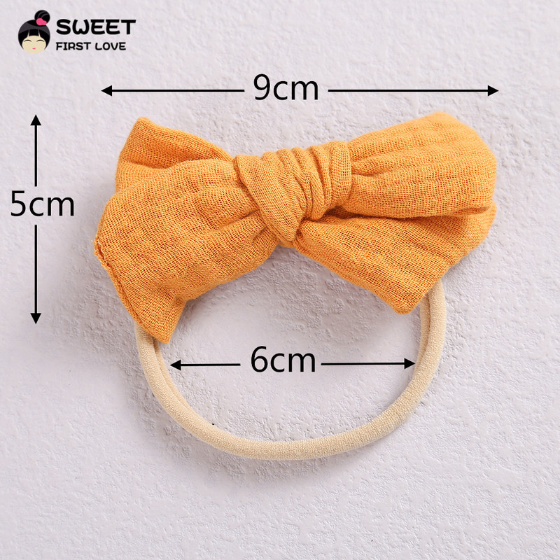 Bentite cu fundita pentru fete, elastic moale, pentru copii, pentru par, pentru cravata de par pentru bebelusi, pentru fetita, pentru fetita, accesorii pentru par pentru nou-nascuti