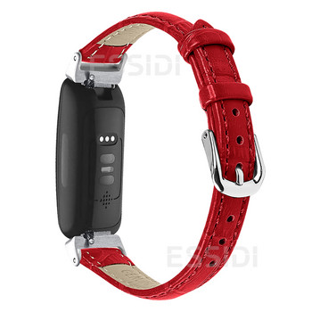 Essidi Leather Band For Fitbit inspire 1 2 Γυναικείο Ανδρικό Αθλητικό Ρολόι Βραχιόλι Strap Loop For Fitbit inspire HR Wrist Band Correa