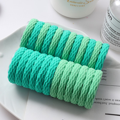 30/Set de benzi de păr elastice de înaltă calitate, pentru femei, de culoare, bentiță din nailon, accesorii pentru păr, suport pentru coadă de cal, scrunchies de modă