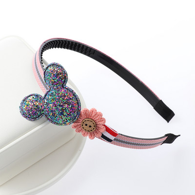 Gumice za kosu slatke djevojke Mašne Trake za kosu pokrivala za glavu sa zubima neklizajuća gumica za kosu Dodaci za kosu Korejska gumica za kosu za bebe Ukras za glavu