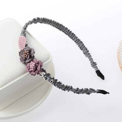 Gumice za kosu slatke djevojke Mašne Trake za kosu pokrivala za glavu sa zubima neklizajuća gumica za kosu Dodaci za kosu Korejska gumica za kosu za bebe Ukras za glavu