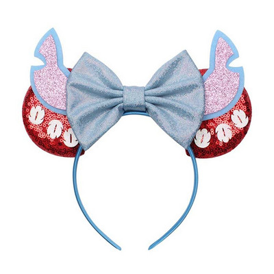 Noua disney prințesa Mickey Minnie bentiță cu paiete flori de Crăciun cosplay bentiță accesorii pentru păr Cadouri pentru petrecerea zilei de naștere