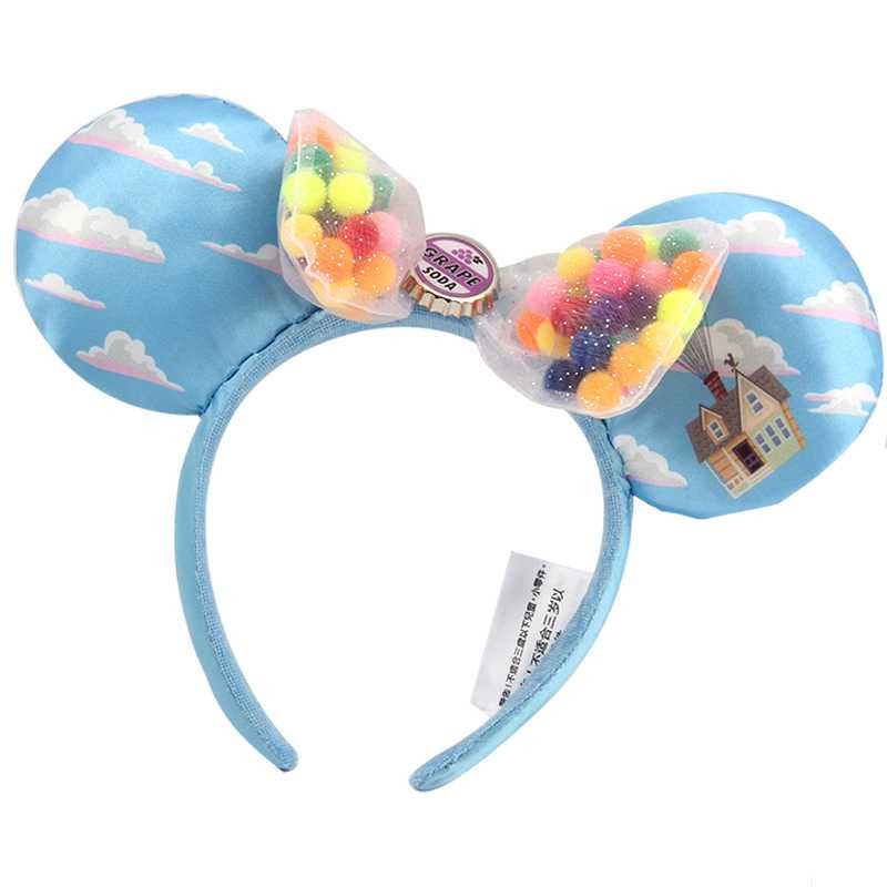 Noua disney prințesa Mickey Minnie bentiță cu paiete flori de Crăciun cosplay bentiță accesorii pentru păr Cadouri pentru petrecerea zilei de naștere