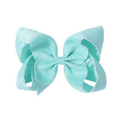 6 inch fundite de culoare solidă agrafe de păr pentru copii, fete, drăguț, cu dungi, cleme de păr, accesorii pentru păr pentru copii