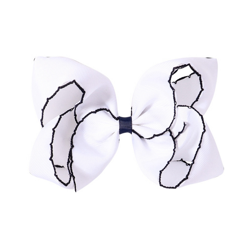 6 inch fundite de culoare solidă agrafe de păr pentru copii, fete, drăguț, cu dungi, cleme de păr, accesorii pentru păr pentru copii