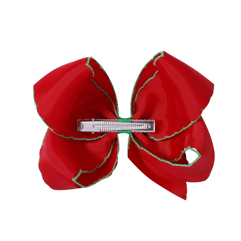 6 inch fundite de culoare solidă agrafe de păr pentru copii, fete, drăguț, cu dungi, cleme de păr, accesorii pentru păr pentru copii