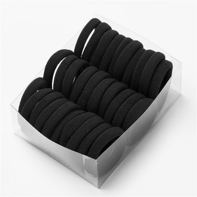 5-100 kom/komplet 4 cm Žene Djevojčice Boje Mekane gumice za kosu Elastična gumica za kosu Lijepe ženske gumene trake Ženski dodaci za kosu