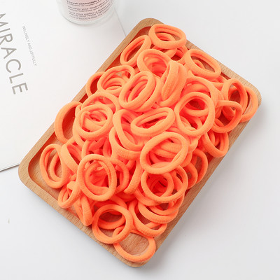 100 komada dječje male gumice za kosu, elastične trake za kosu, korejska pokrivala za glavu u boji slatkiša, dječje uže za kosu, dodaci za kosu, ukrasi