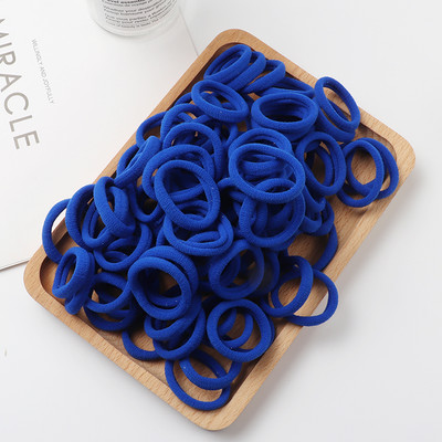 100 komada dječje male gumice za kosu, elastične trake za kosu, korejska pokrivala za glavu u boji slatkiša, dječje uže za kosu, dodaci za kosu, ukrasi