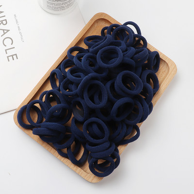 100 komada dječje male gumice za kosu, elastične trake za kosu, korejska pokrivala za glavu u boji slatkiša, dječje uže za kosu, dodaci za kosu, ukrasi