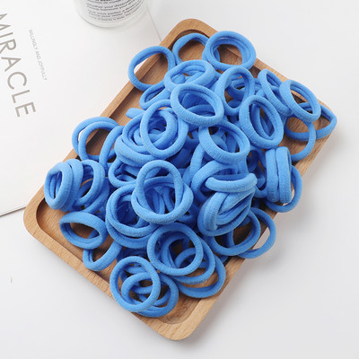 100 komada dječje male gumice za kosu, elastične trake za kosu, korejska pokrivala za glavu u boji slatkiša, dječje uže za kosu, dodaci za kosu, ukrasi