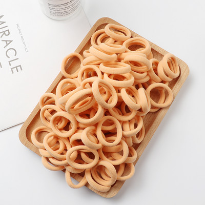 100 komada dječje male gumice za kosu, elastične trake za kosu, korejska pokrivala za glavu u boji slatkiša, dječje uže za kosu, dodaci za kosu, ukrasi