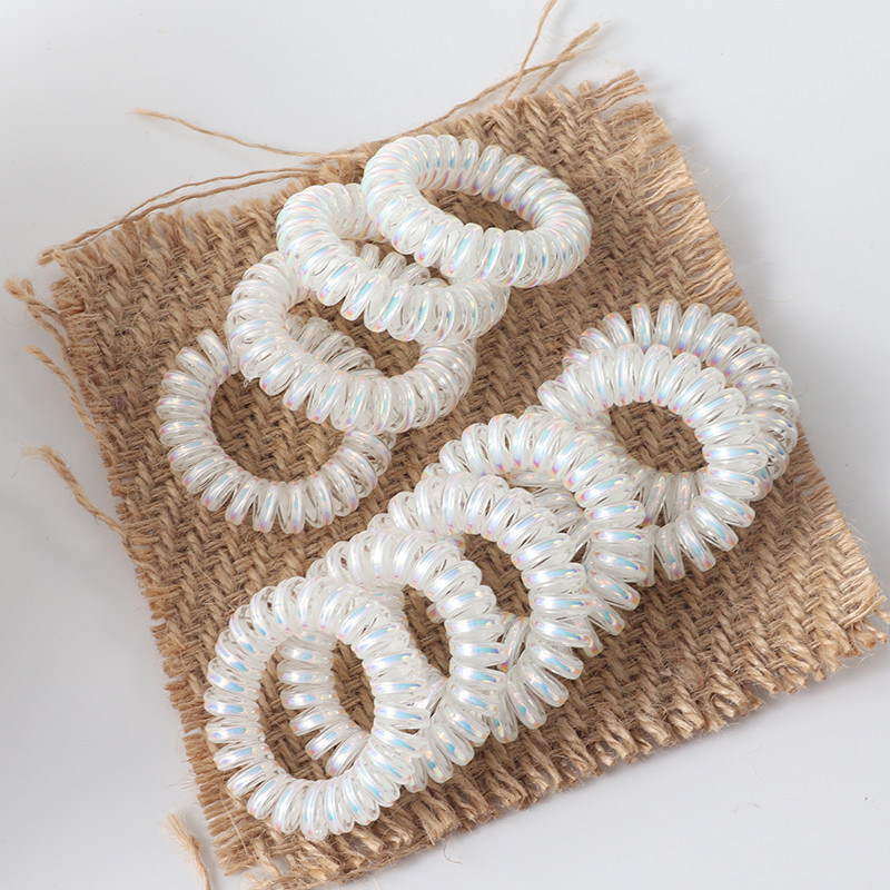 10gab Elastība gumijas josla galvassegas matu aksesuāri meitene Galvas lente prettelefona līnija Matu lentes matu gredzens Korejas galvassegas