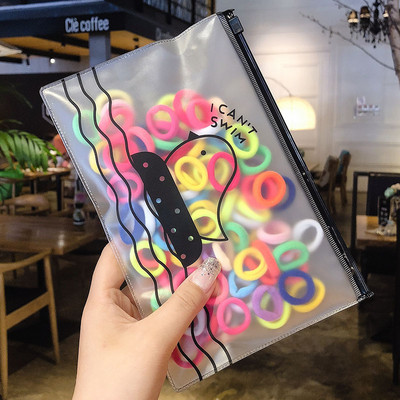 100 τμχ/παρτίδα Kawaii Girls Scrunchies Elastic Hair Band Παιδικά αξεσουάρ μαλλιών για γυναίκες Δαχτυλίδι μαλλιών Δαχτυλίδι μαλλιών Κορδέλες κεφαλής