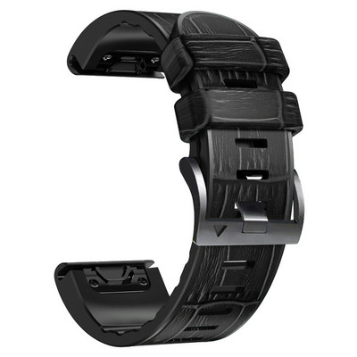 22 curele de curea de ceas din piele + silicon de 26 mm pentru Garmin Fenix 7X 7 6X 6 Pro 5X 5 Epix Gen 2 Smartwatch Quickfit brățară