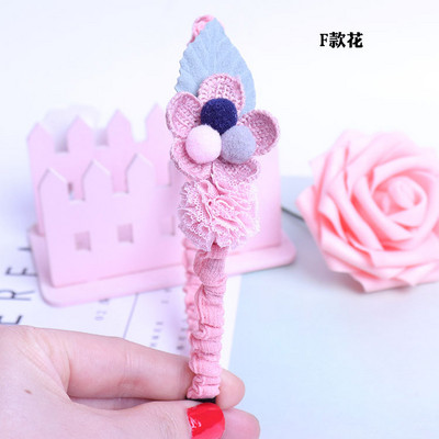 1 KOM. Izvrsna ručno rađena torba od tkanine Cvijet Crtić Životinje Dječja traka za glavu Zvijezde Mala princeza Učenici Trake za kosu Pokrivalo