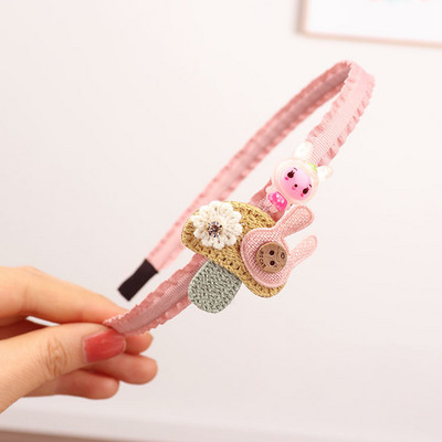 1 KOM. Izvrsna ručno rađena torba od tkanine Cvijet Crtić Životinje Dječja traka za glavu Zvijezde Mala princeza Učenici Trake za kosu Pokrivalo