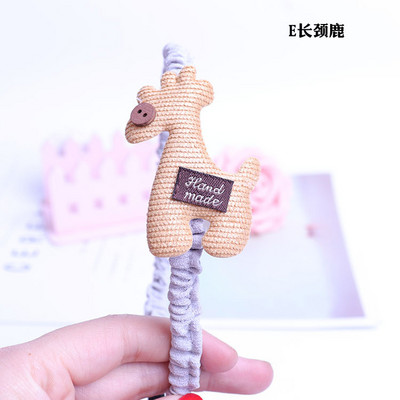 1 KOM. Izvrsna ručno rađena torba od tkanine Cvijet Crtić Životinje Dječja traka za glavu Zvijezde Mala princeza Učenici Trake za kosu Pokrivalo