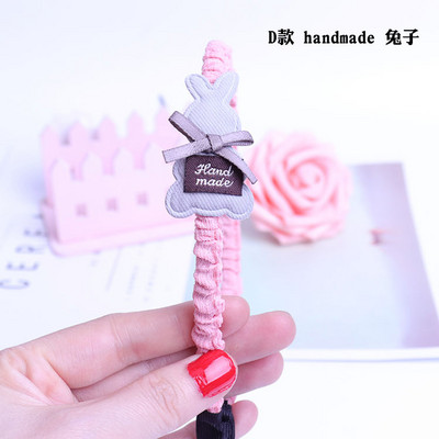 1 KOM. Izvrsna ručno rađena torba od tkanine Cvijet Crtić Životinje Dječja traka za glavu Zvijezde Mala princeza Učenici Trake za kosu Pokrivalo