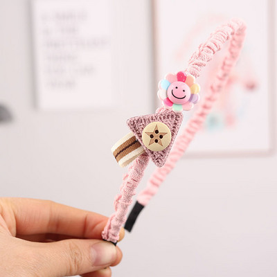 1 KOM. Izvrsna ručno rađena torba od tkanine Cvijet Crtić Životinje Dječja traka za glavu Zvijezde Mala princeza Učenici Trake za kosu Pokrivalo