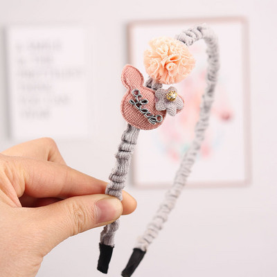 1 KOM. Izvrsna ručno rađena torba od tkanine Cvijet Crtić Životinje Dječja traka za glavu Zvijezde Mala princeza Učenici Trake za kosu Pokrivalo