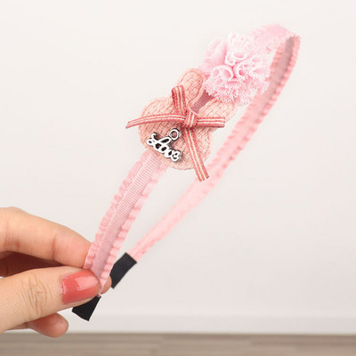 1 KOM. Izvrsna ručno rađena torba od tkanine Cvijet Crtić Životinje Dječja traka za glavu Zvijezde Mala princeza Učenici Trake za kosu Pokrivalo