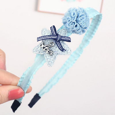 1 KOM. Izvrsna ručno rađena torba od tkanine Cvijet Crtić Životinje Dječja traka za glavu Zvijezde Mala princeza Učenici Trake za kosu Pokrivalo