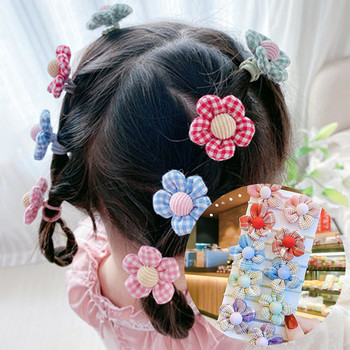 Χαριτωμένα λουλούδια σχοινιά μαλλιών Παιδικά Γλυκό λαστιχένιο δαχτυλίδι για τα μαλλιά Little girl Hairband Ponytail Αξεσουάρ μαλλιών Αξεσουάρ κεφαλής