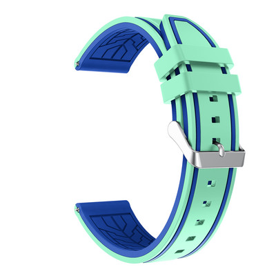 Pentru Gear S3 Sport Band 22mm Curea din silicon Curea clasică de ceas pentru Samsung Galaxy Watch 46mm/Brățară Gear S3 Frontier.